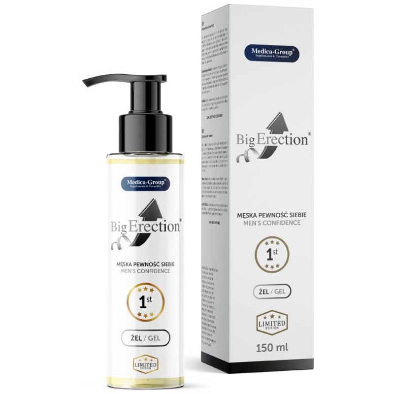 Medica Group - Gel Intime Pour Hommes Big Erection 150 Ml